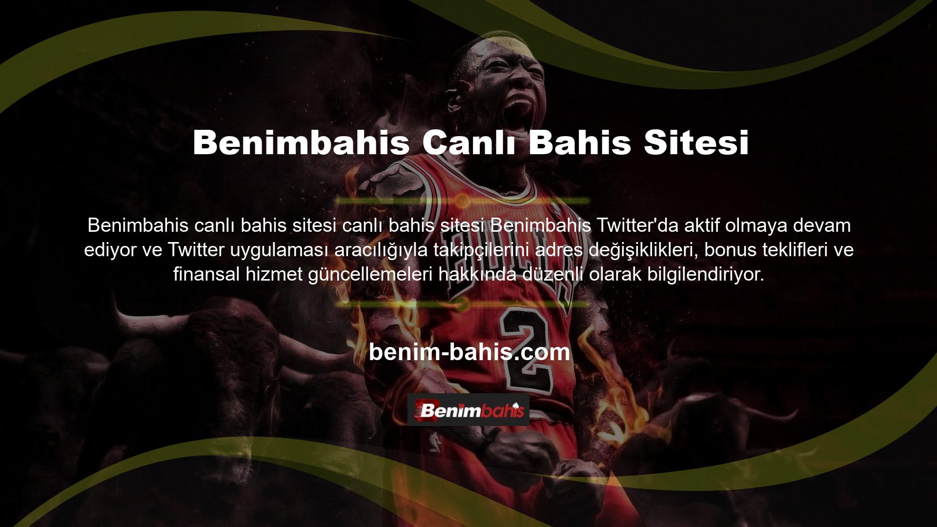 Benimbahis, bir daha gün içi maçları asla kaçırmamak için biletiniz olabilir; onları Twitter'da takip etmeniz yeterli