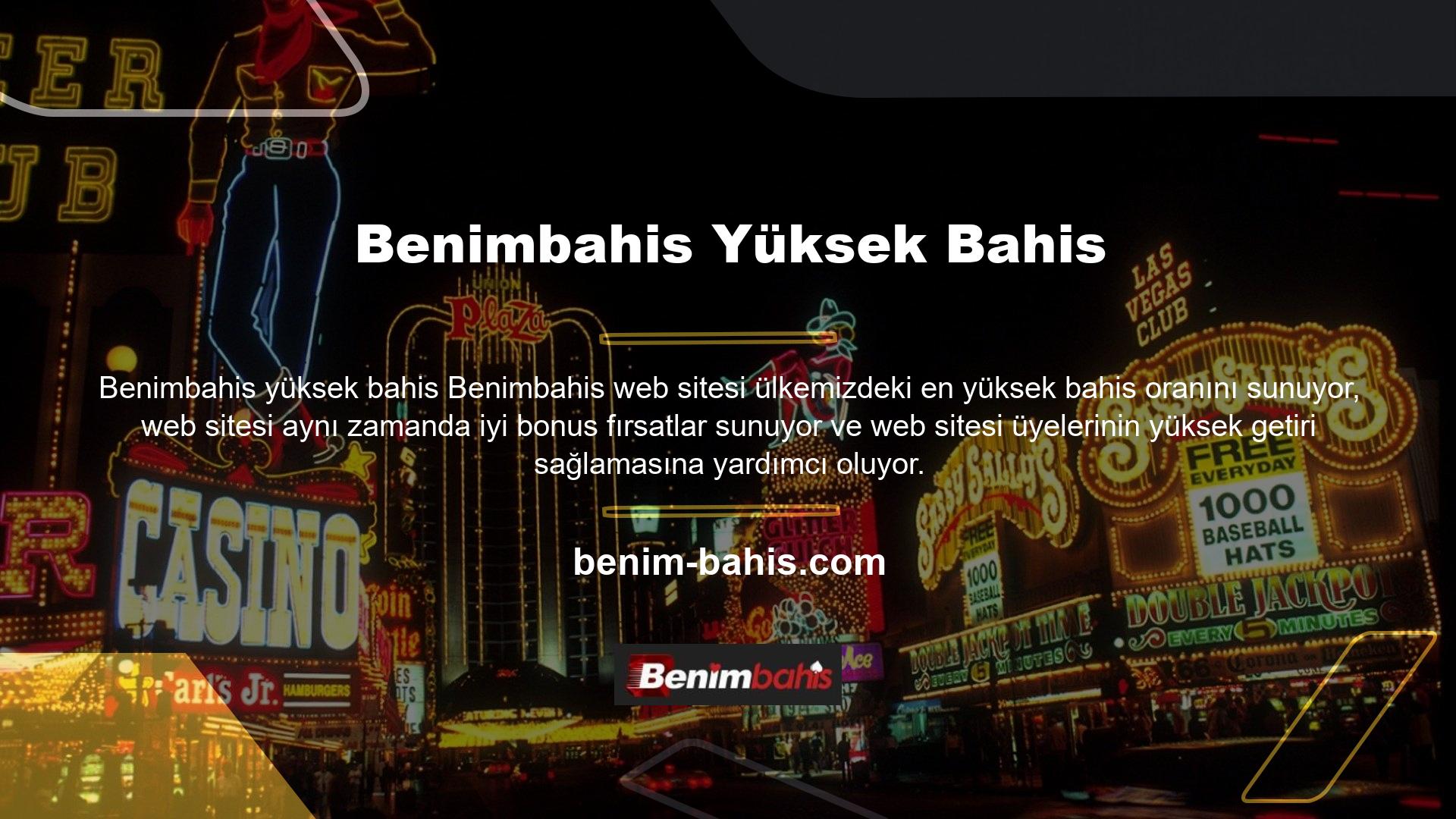 Benimbahis Avantajları